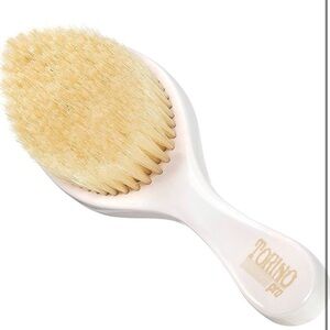 White and Cream Men's Hair Brush